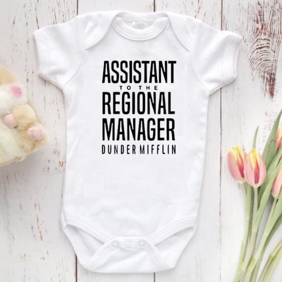 assistant to the regional manager onesie